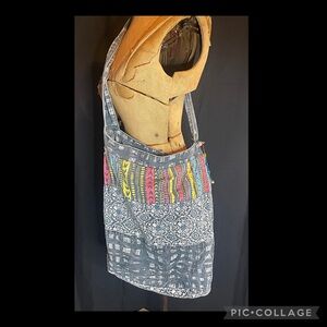 Boho Bag Handmade Colorful Festival Hippie Cross Body Cotton Style